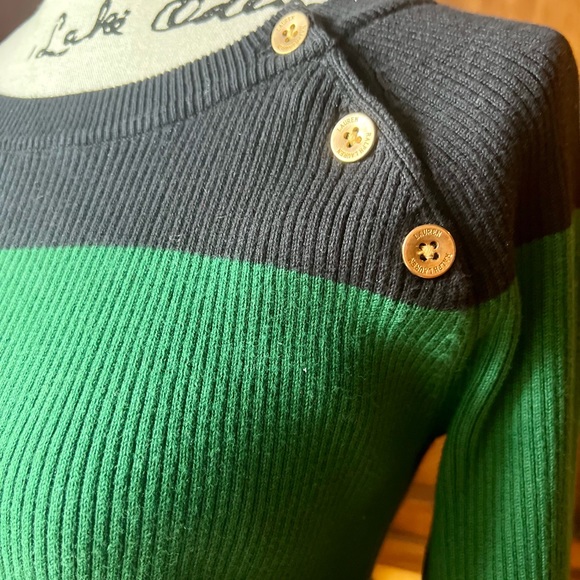 New Ralph Lauren sweater with gold buttons - Picture 2 of 4
